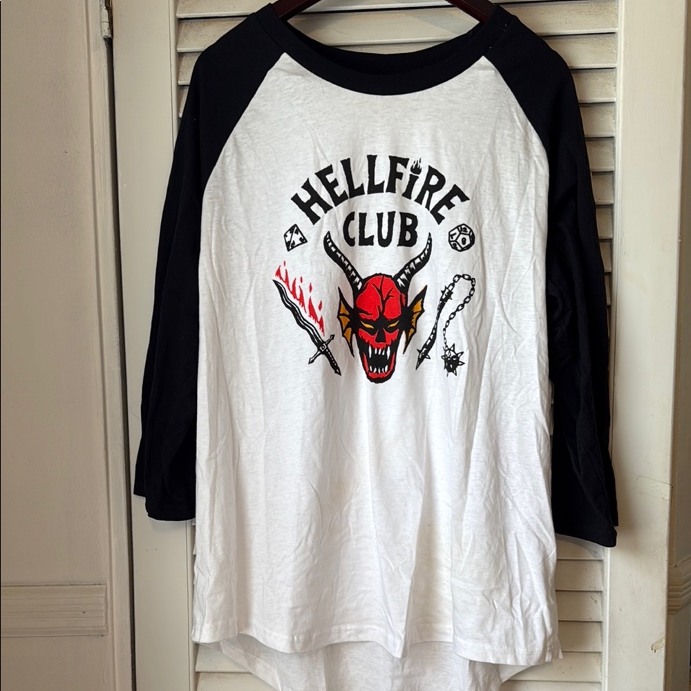 Stranger Things Hellfire Club Long sleeve T